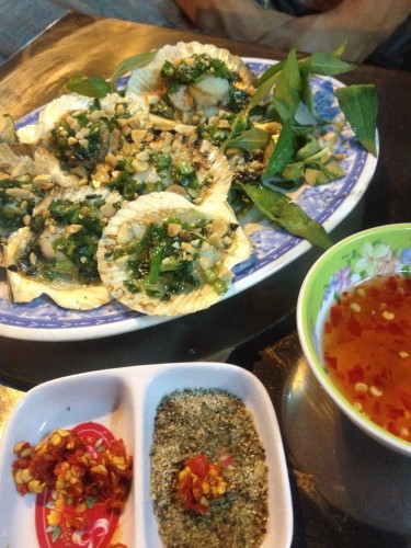 Saigon Street Food - BBQ Scallops