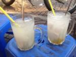 A quick, icy drink in steamy Saigon